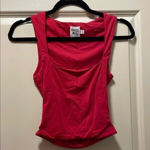 Princess Polly Red Sleeveless Top
